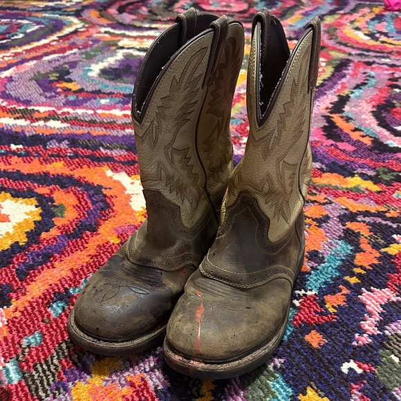 Used! Justin Superintendent Boots size 10.5 - Picture 1 of 6